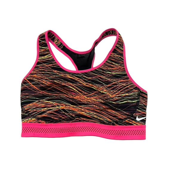 Nike Pro Fierce Accelerator Compression Sport Bra Top Women's Size Medium - Picture 1 of 9